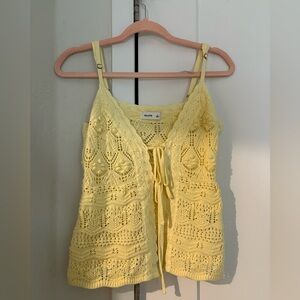 Hollister Crochet Tank Top